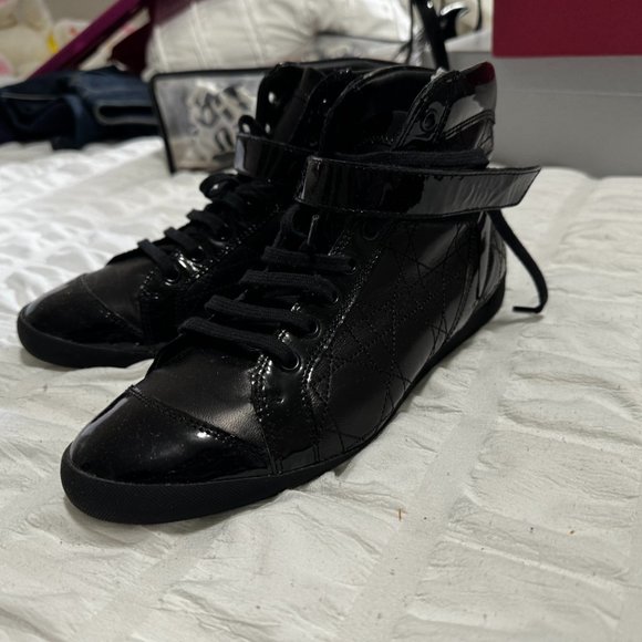 Women's Dior Leather high-top with strap - Like new - Picture 2 of 4